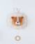 Peluche musicale babou en veloudoux Marron 1 - vertbaudet enfant 