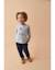 T-shirt ours chiné Gris 2 - vertbaudet enfant 