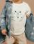 Ensemble t-shirt avec short coton Blanc 3 - vertbaudet enfant 
