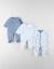 Lot de 3 dors-bien en velours Ecru 5 - vertbaudet enfant 