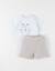 Ensemble t-shirt avec short coton Blanc 6 - vertbaudet enfant 