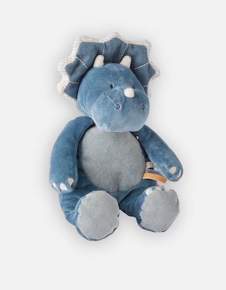 Peluche small ops en veloudoux Bleu 1 - vertbaudet enfant 