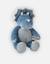 Peluche small ops en veloudoux Bleu 1 - vertbaudet enfant 