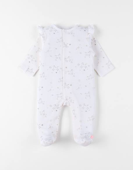 Pyjama bébé jersey fantaisie Rose 1 - vertbaudet enfant 
