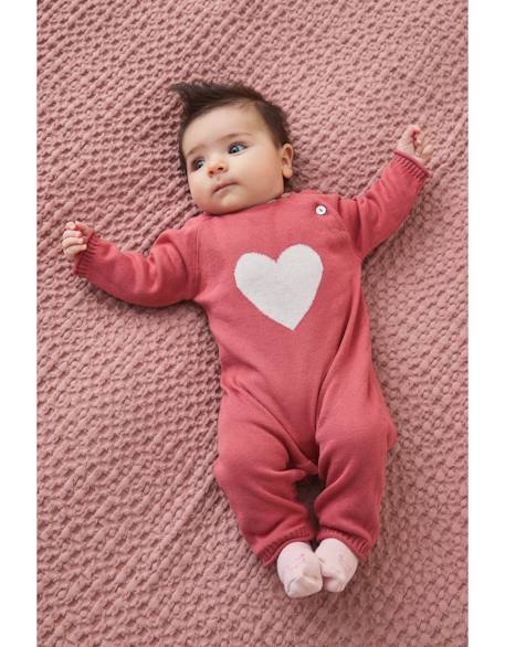 Combinaison tricot Rose 2 - vertbaudet enfant 
