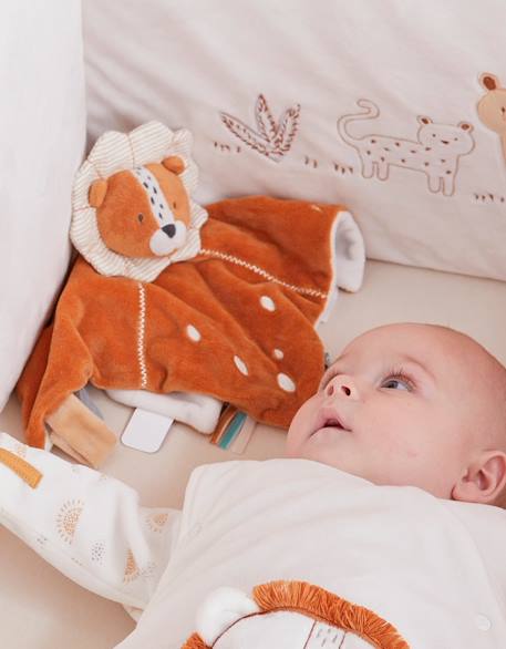 Doudou babou lion Marron 6 - vertbaudet enfant 