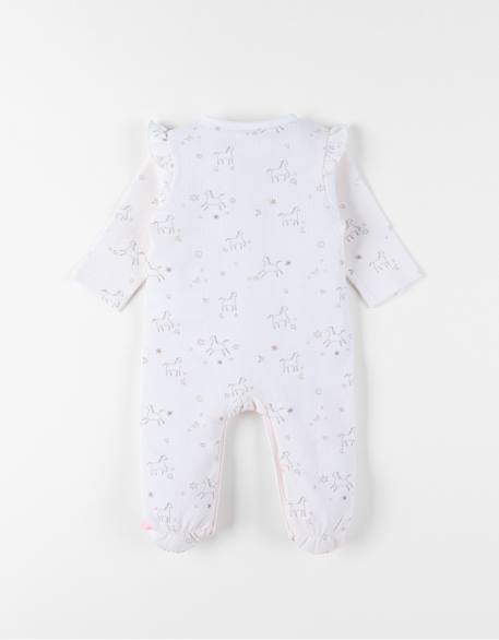Pyjama bébé jersey fantaisie Rose 4 - vertbaudet enfant 