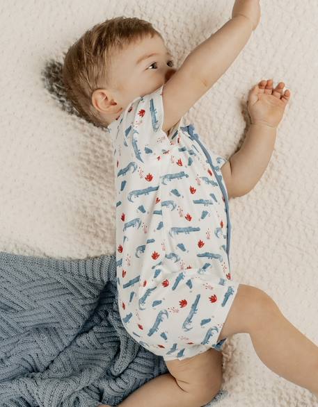 Barboteuse jersey Blanc 2 - vertbaudet enfant 