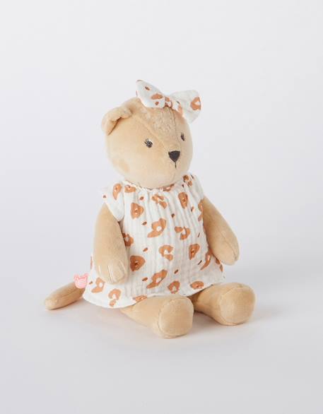 Peluche small kendi en veloudoux Beige 5 - vertbaudet enfant 