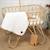 Set berceau couverture et coussin en gaze de coton jeanne Beige+Blanc+Blanc à pois or+Camel+Écru+Gris clair+Rose+Terracotta+Vert de gris 11 - vertbaudet enfant 