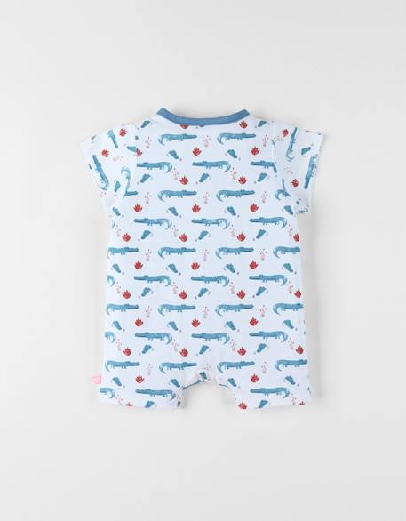 Barboteuse jersey Blanc 4 - vertbaudet enfant 