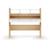 Bureau évolutif avec rangement lewis Bois et blanc 2 - vertbaudet enfant 