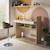 Bureau évolutif avec rangement lewis Bois et blanc 6 - vertbaudet enfant 