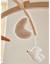 Mobile musical bras en bois - bali moka & snow Ecru 3 - vertbaudet enfant 