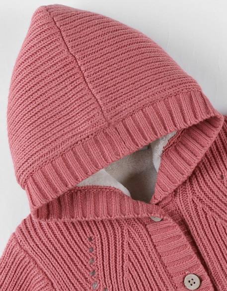 Mantelet en tricot Rose 3 - vertbaudet enfant 
