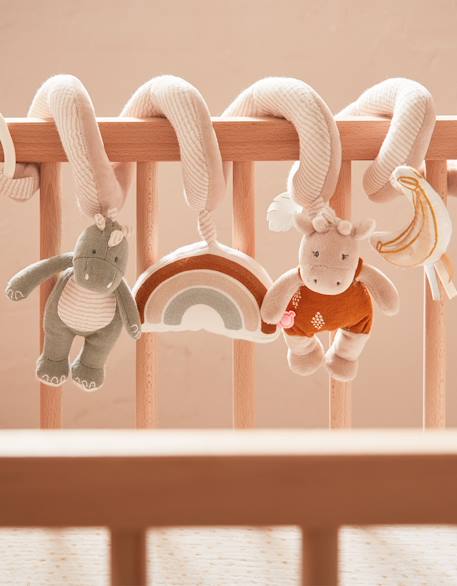 Spirale d'activités tso en veloudoux Beige 5 - vertbaudet enfant 