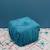 Pouf bohème carré siva saphir Bleu 1 - vertbaudet enfant 