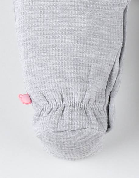 Pyjama dors-bien en jersey Gris 3 - vertbaudet enfant 