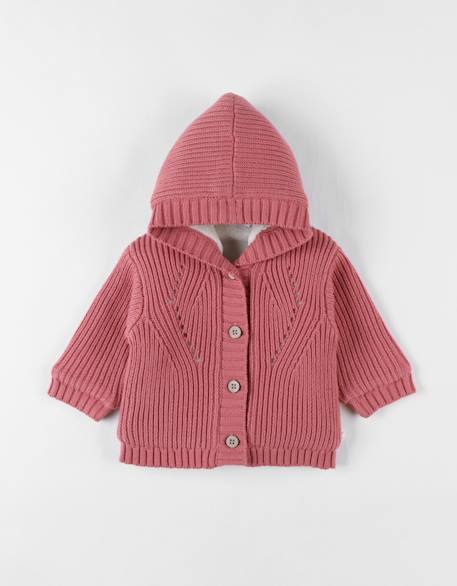 Mantelet en tricot Rose 4 - vertbaudet enfant 
