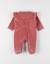 Pyjama en velours côtelé guépard Rose 3 - vertbaudet enfant 