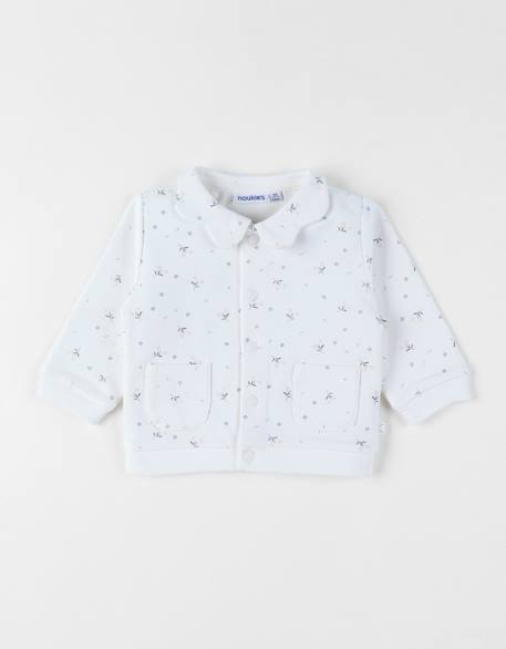 Cardigan coton Blanc 6 - vertbaudet enfant 