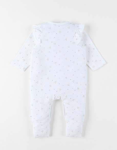 Pyjama bébé jersey fantaisie Blanc 6 - vertbaudet enfant 