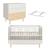 Chambre complète montessori bébé sasha Blanc 1 - vertbaudet enfant 