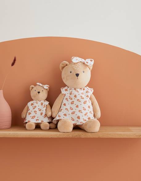 Peluche small kendi en veloudoux Beige 4 - vertbaudet enfant 