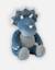 Peluche medium ops en veloudoux Bleu 1 - vertbaudet enfant 