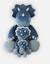Peluche medium ops en veloudoux Bleu 5 - vertbaudet enfant 