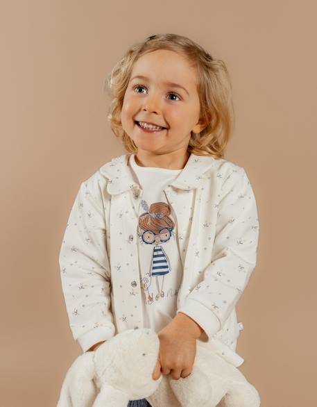 Cardigan coton Blanc 2 - vertbaudet enfant 