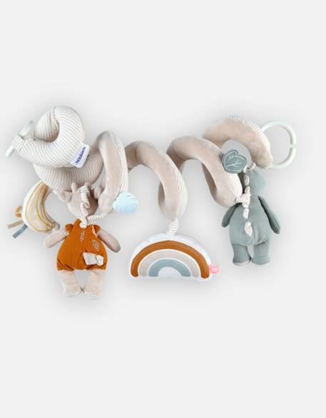 Spirale d'activités tso en veloudoux Beige 6 - vertbaudet enfant 