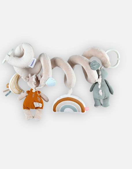 Spirale d'activités tso en veloudoux Beige 3 - vertbaudet enfant 