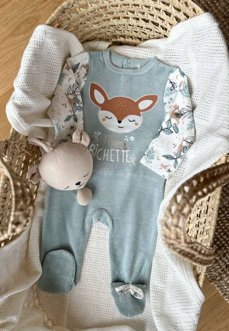 Bébé-Pyjama bébé en velours alma