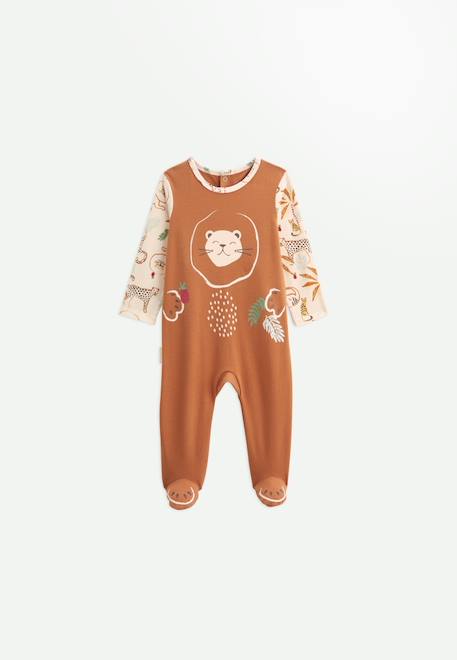 Pyjama bébé tango Marron 1 - vertbaudet enfant 