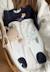 Pyjama bébé en velours holamuchacha Ecru 1 - vertbaudet enfant 