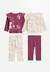 Lot de 2 pyjamas bébé mila Rose 1 - vertbaudet enfant 