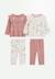 Lot de 2 pyjamas bloom Rose 1 - vertbaudet enfant 