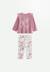 Pyjama enfant 2 pièces en velours rose louisa Rose 1 - vertbaudet enfant 