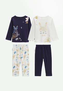 -Lot de 2 pyjamas bébé gribouille