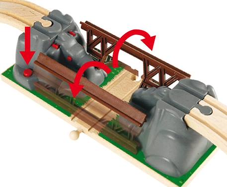 Pont catastrophe Gris 3 - vertbaudet enfant 