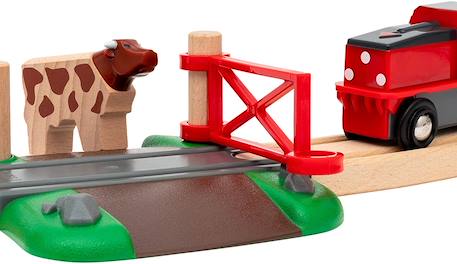 Circuit de la ferme et locomotive à pile Vert 6 - vertbaudet enfant 