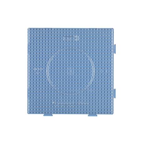 Plaque carré assemblage perles plastique midi transparente Blanc 1 - vertbaudet enfant 