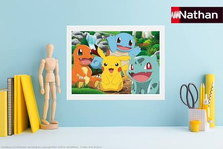 Puzzle les pokémon au parc 60 pcs Blanc 4 - vertbaudet enfant 