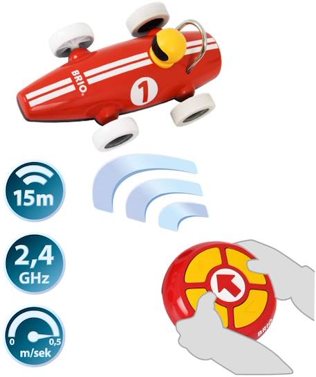Voiture de course radiocommandée Rouge 2 - vertbaudet enfant 