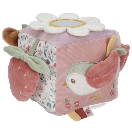 Cube d'activités soft fairy garden Rose 1 - vertbaudet enfant 