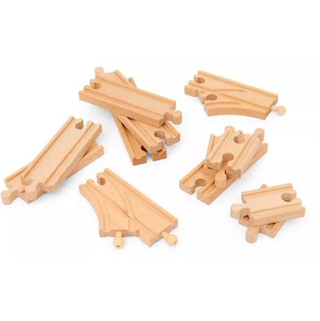 Coffret de démarrage - 12 rails - pack b Beige 3 - vertbaudet enfant 