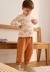 Ensemble enfant sweat et pantalon en gaze de coton tango Marron 1 - vertbaudet enfant 