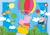 Puzzle les aventures de peppa pig 2x12 pcs Bleu 3 - vertbaudet enfant 