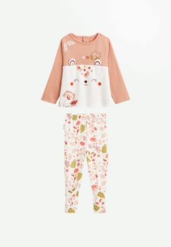 Pyjama enfant 2 pièces à pieds retroussables mindanao  - vertbaudet enfant
